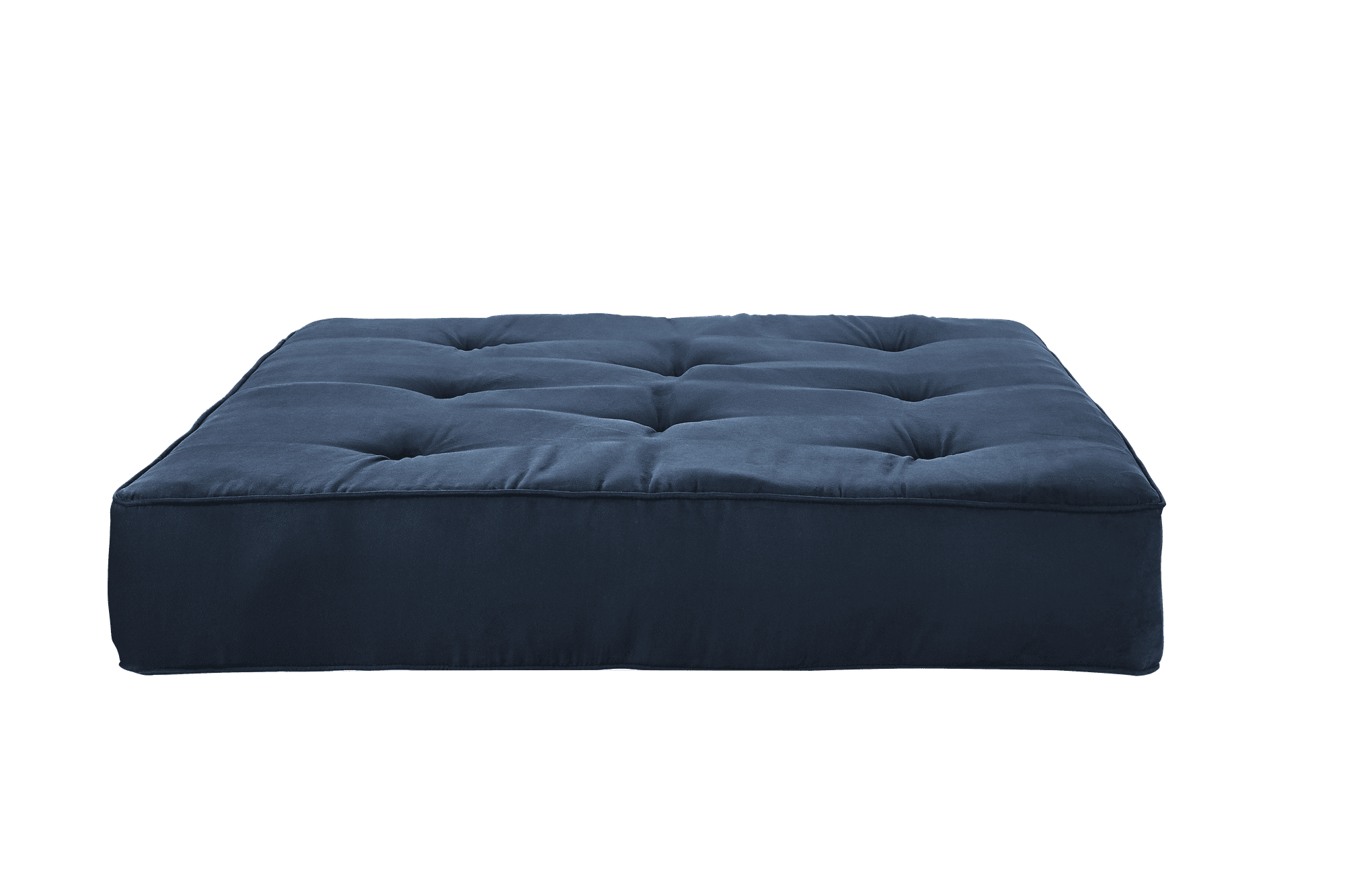DHP 8 Inch Independently Encased Coil Futon Mattress, Blue Microfiber