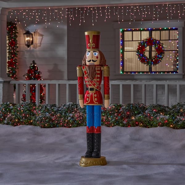 6 ft. LED Nutcracker