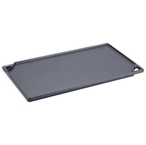 Pre-seasoned Rectangle Double Play Cast Iron Griddle/Grill Reversible 16.75 inch