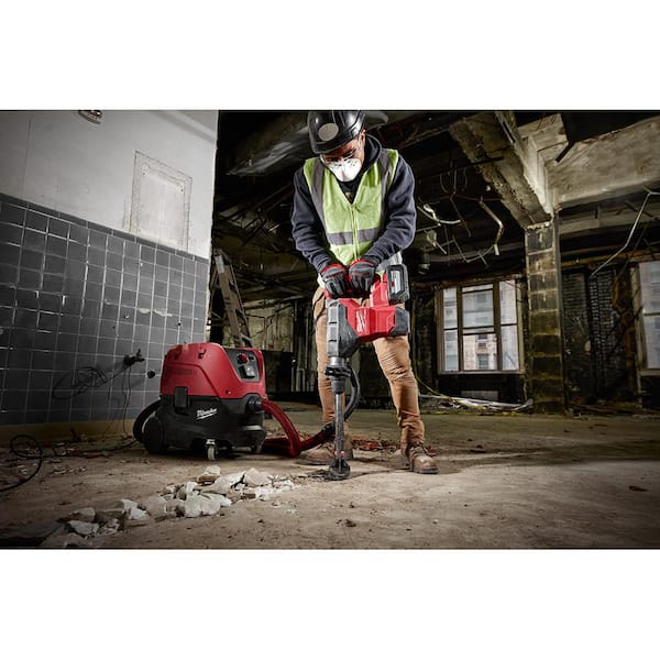 M18 FUEL ONE-KEY 18V Lithium-Ion Brushless Cordless 1-3/4 in. SDS-MAX Rotary Hammer with Two 12.0 Ah Battery