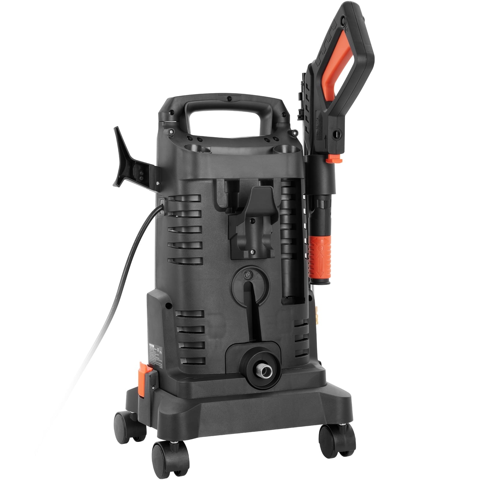 BENTISM Electric Pressure Washer 2300 PSI 1.9 GPM 1900W Cold Water Wheeled