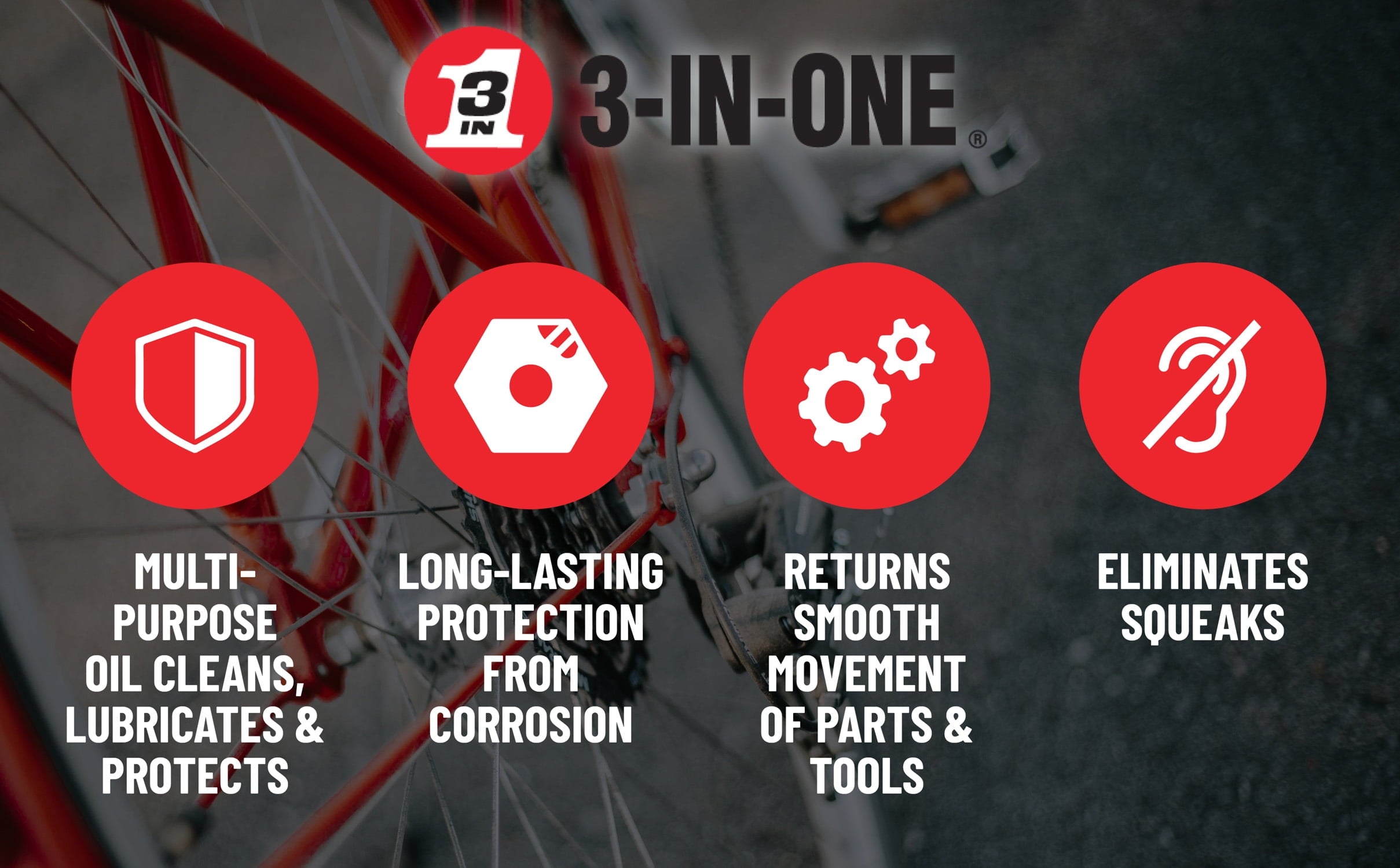 3-IN-ONE Multi-Purpose Oil with Marksman Spout, 4 OZ