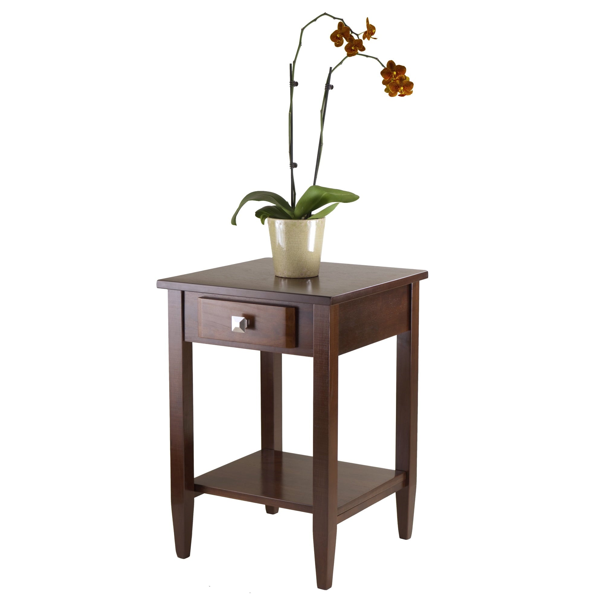 Winsome Wood Richmond Accent End Table, Walnut Finish