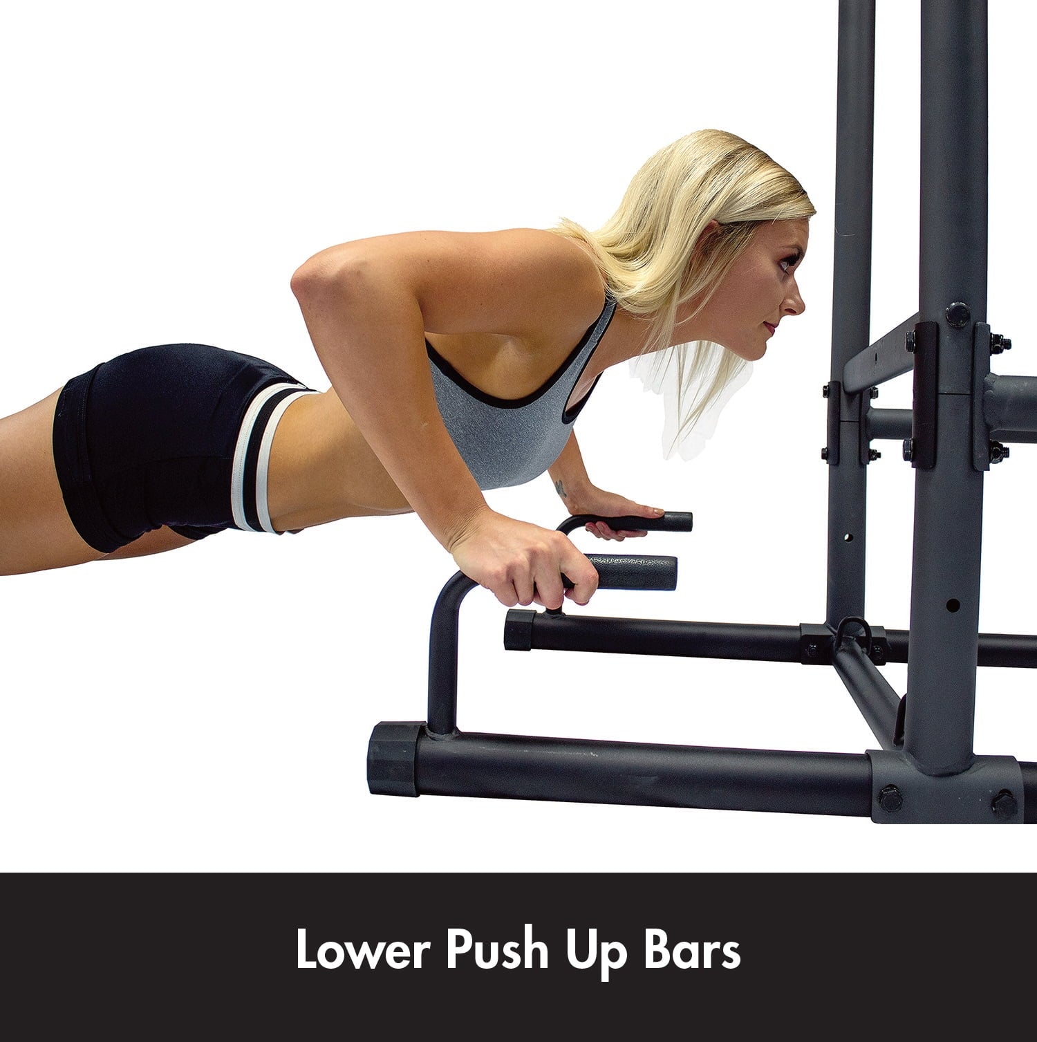 Health Gear's Cross Training Tower Bench System, CFT 3.0, Black Home Gyms