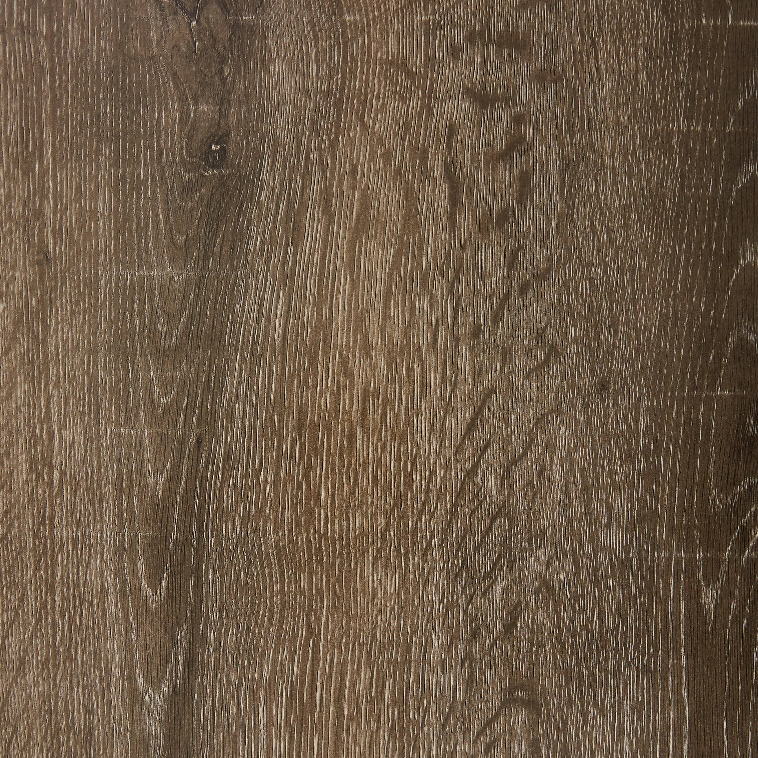 Mainstays 6-Shelf Metal Frame Bookcase, Rustic Brown