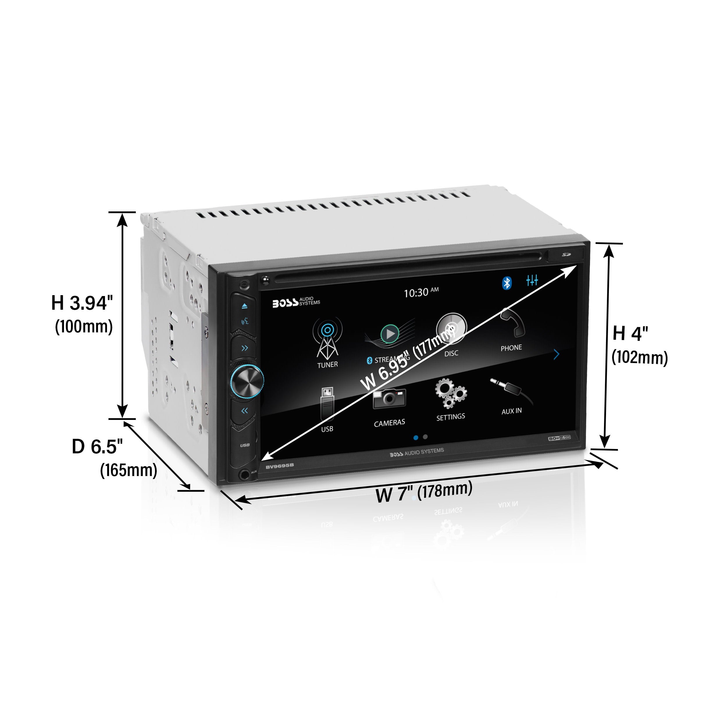 BOSS Audio Systems BV9695B Car Audio Stereo System