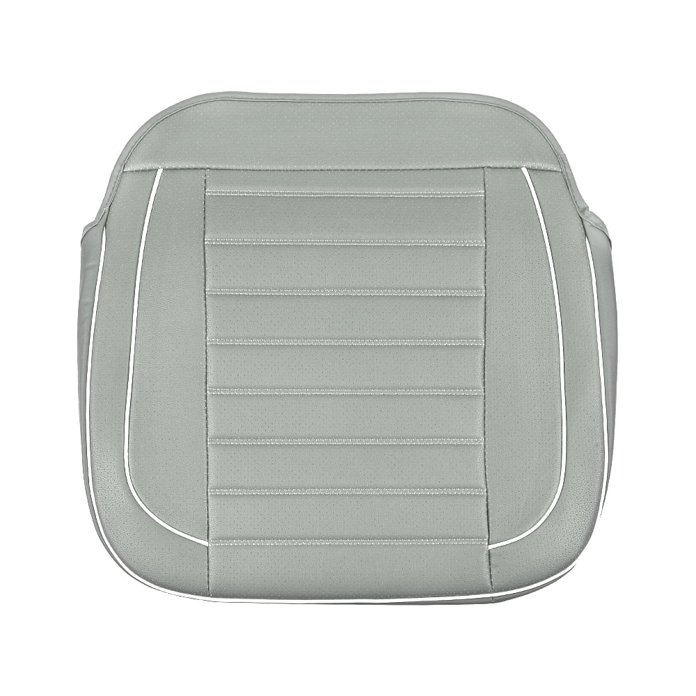 OTOEZ Universal Car Front Seat Cover PU Leather Bottom Cushion Protector Anti-slip Padded