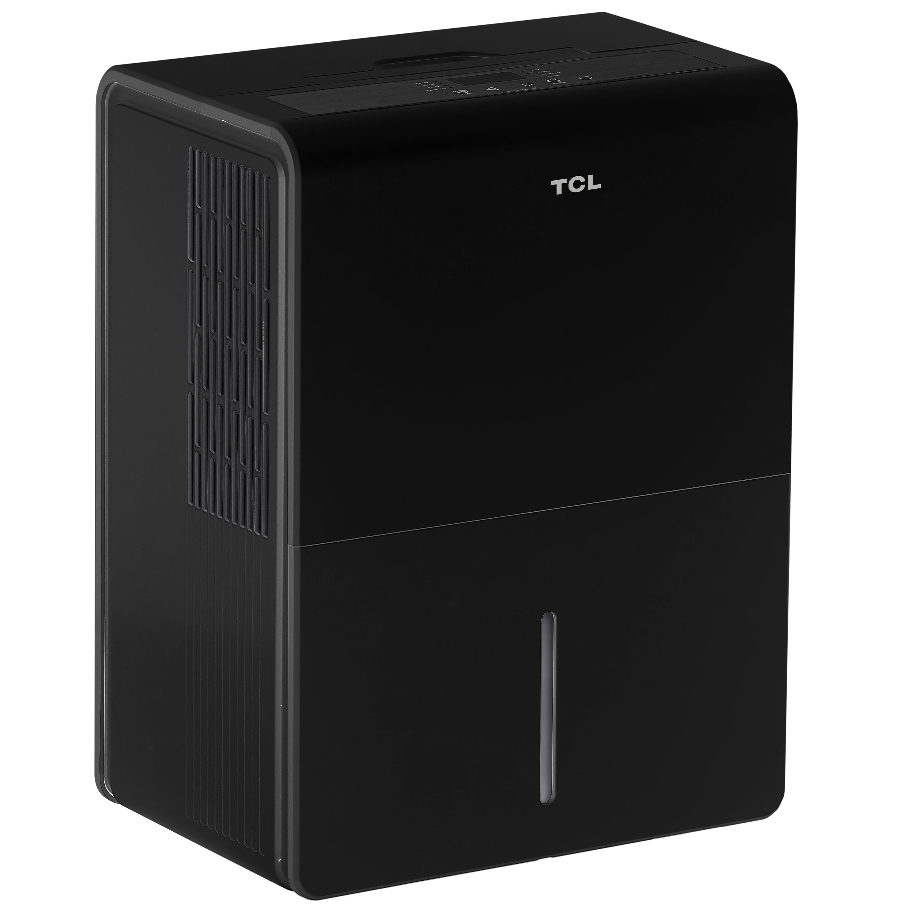 TCL 50 Pint Smart Dehumidifier with Pump, Black, W50D9P2-B