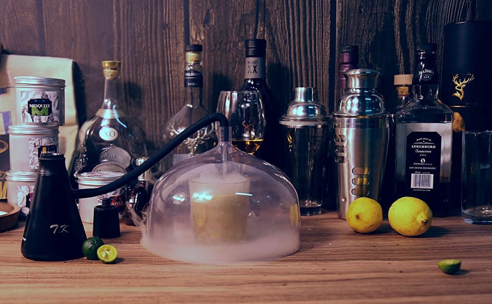 TMKEFFC Smoking Gun Wood Chips Set of 4, Natural Wood Shaving for Cocktail Food Smoker, 4 Oz Each, 16 Oz in Total, for Smoked Old Fashioned Cocktails, Salmon, Drinks, Cheese, Desserts...