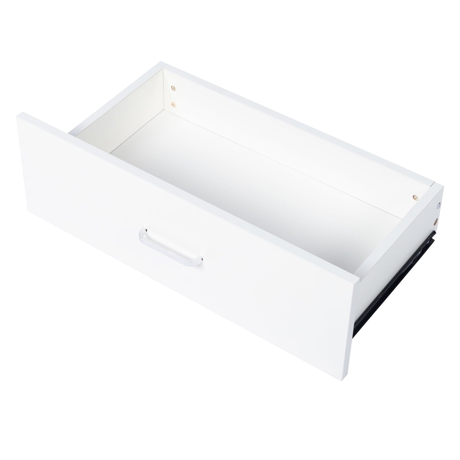 Ktaxon Wooden 3 Drawer Nightstand Bedside Table End Table Bedroom Furniture