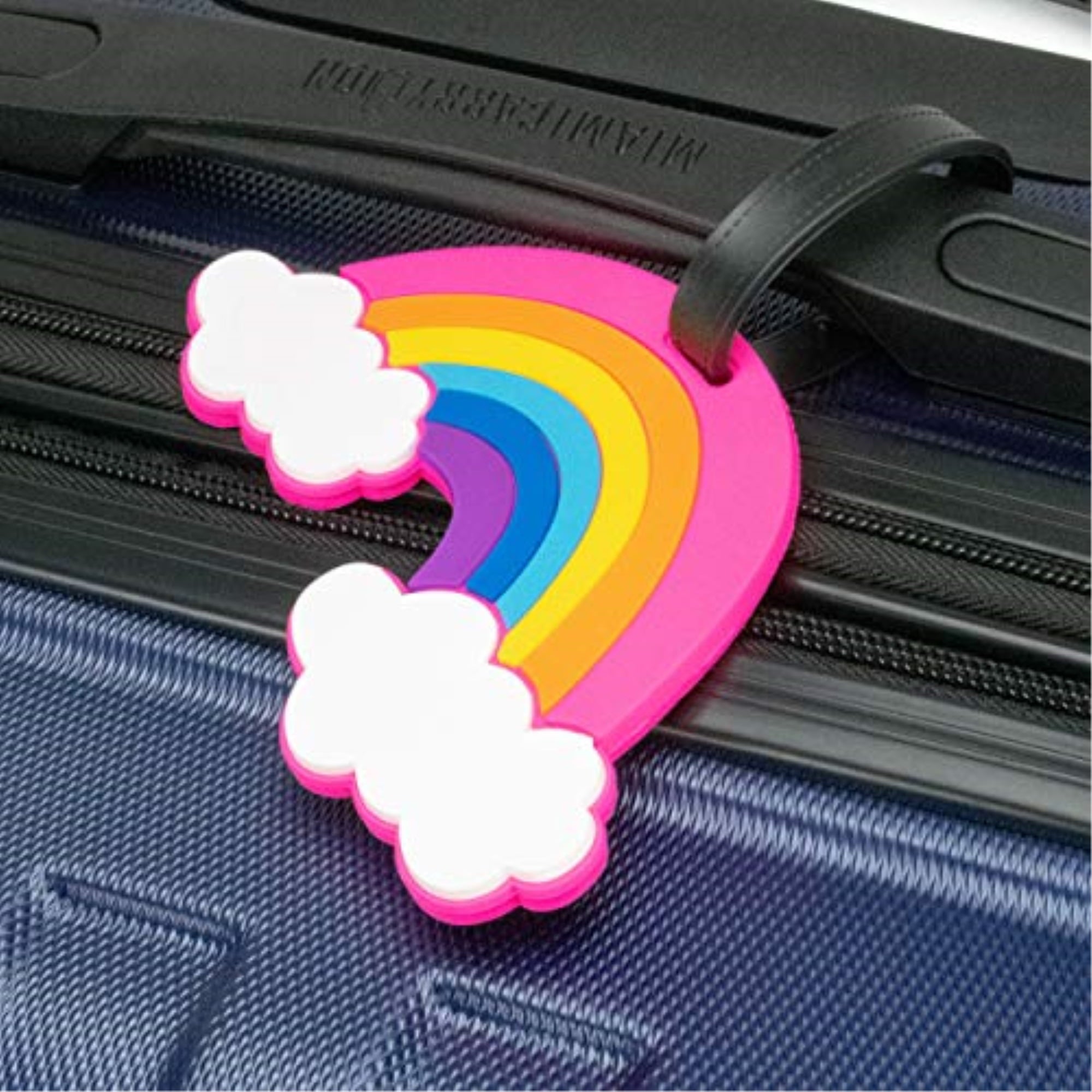 Miami Carry On Rainbow Luggage Tag One Size multi Color Rainbow Tag