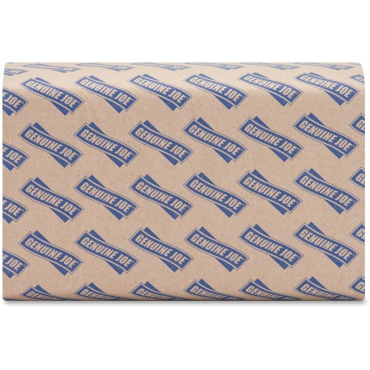 Genuine Joe Multi-Fold Natural Paper Towels, 250 Count, (Pack of 16)