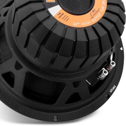 Lanzar Max 12'' 1000 Watt Small Enclosure Dual 4 Ohm Subwoofer