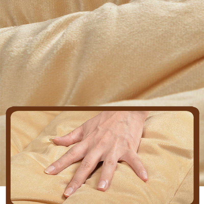 New Warm Cotton Flocking Car Seat Cushion Thickened Plush Free Bundle Single Piece Car Cushion Rear Row Seat Cushion