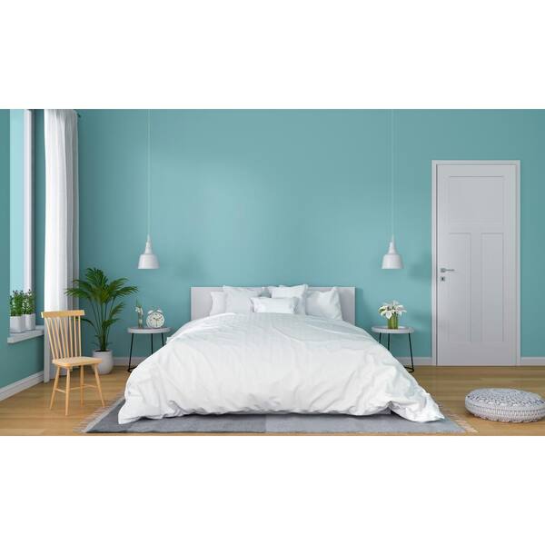 Shaker 24 in. x 80 in. 1 and 2 Panel Solid Core White Primed Pine Interior Door Slab