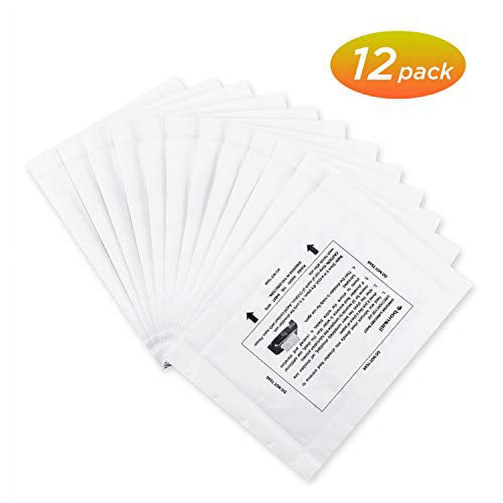 Bonsaii Paper Shredder Lubricant Sheets,12-Pack (8.7 x 7.9 inch/Piece)