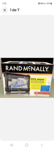 Rand McNally TND Tablet 1050 10" Truck Navigator Device (Brand New In Box)