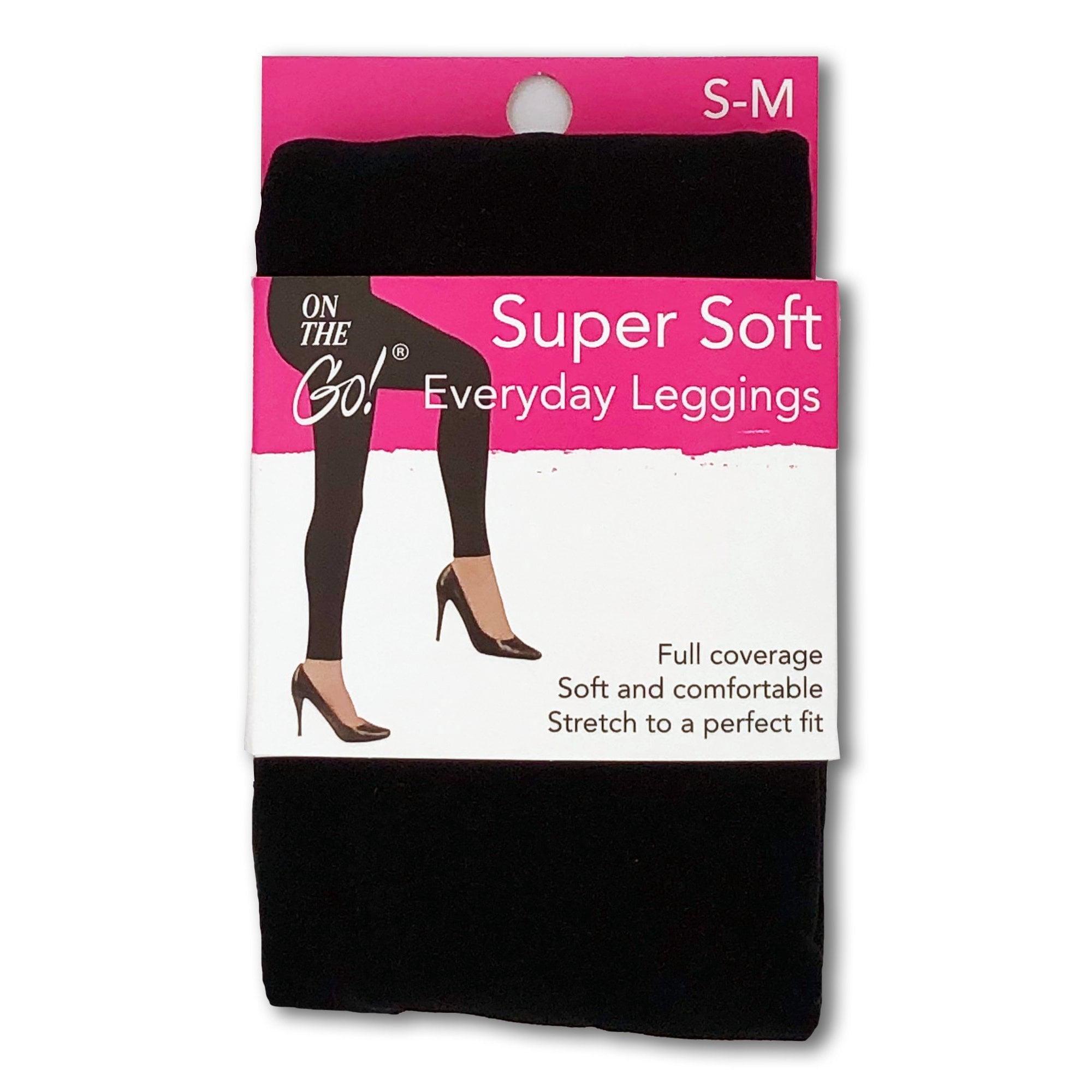On The Go! Women's Black Super Soft Leggings