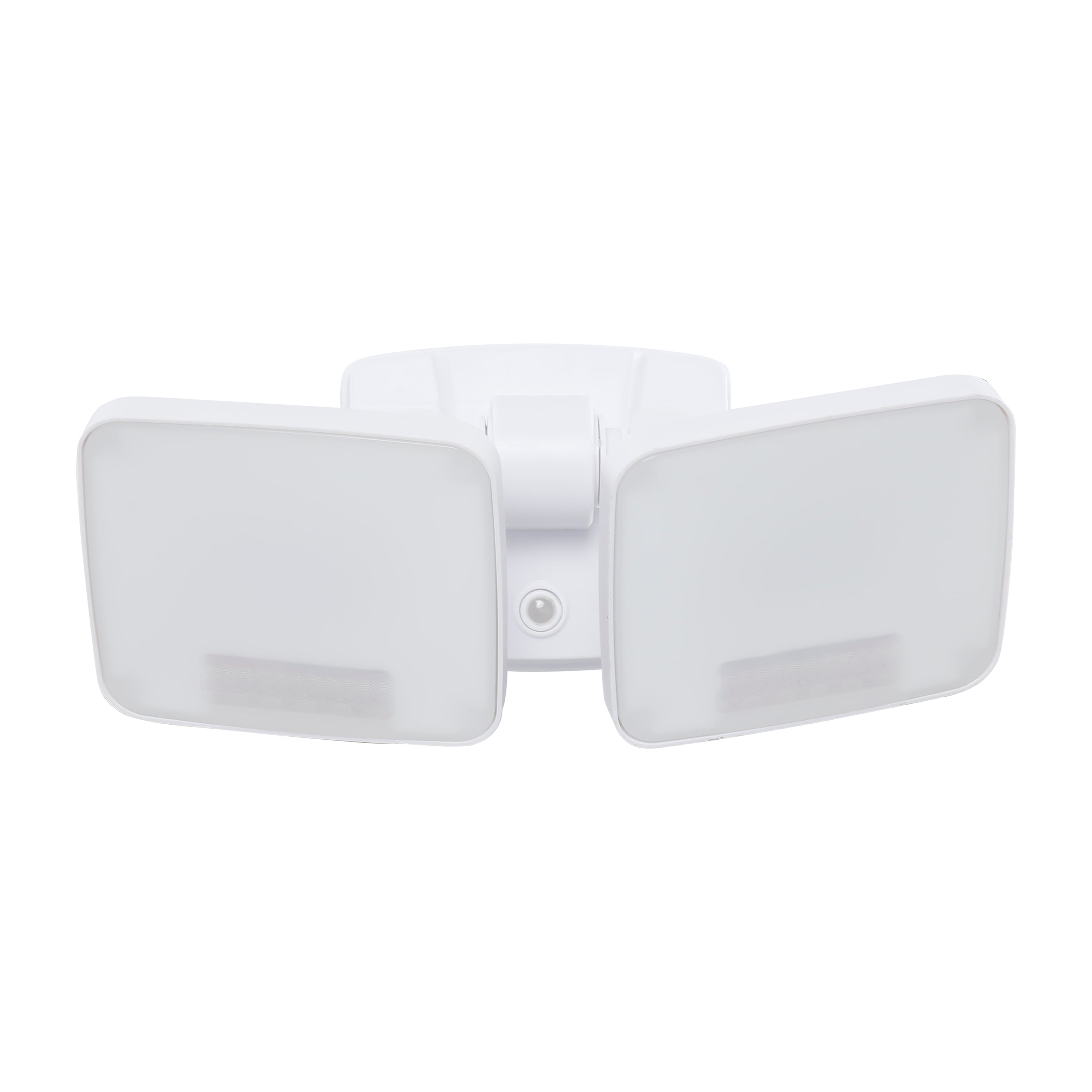 Hyper Tough Battery-Operated 600 Lumen Dual Head LED Security Light 103-Degree Beam Spread