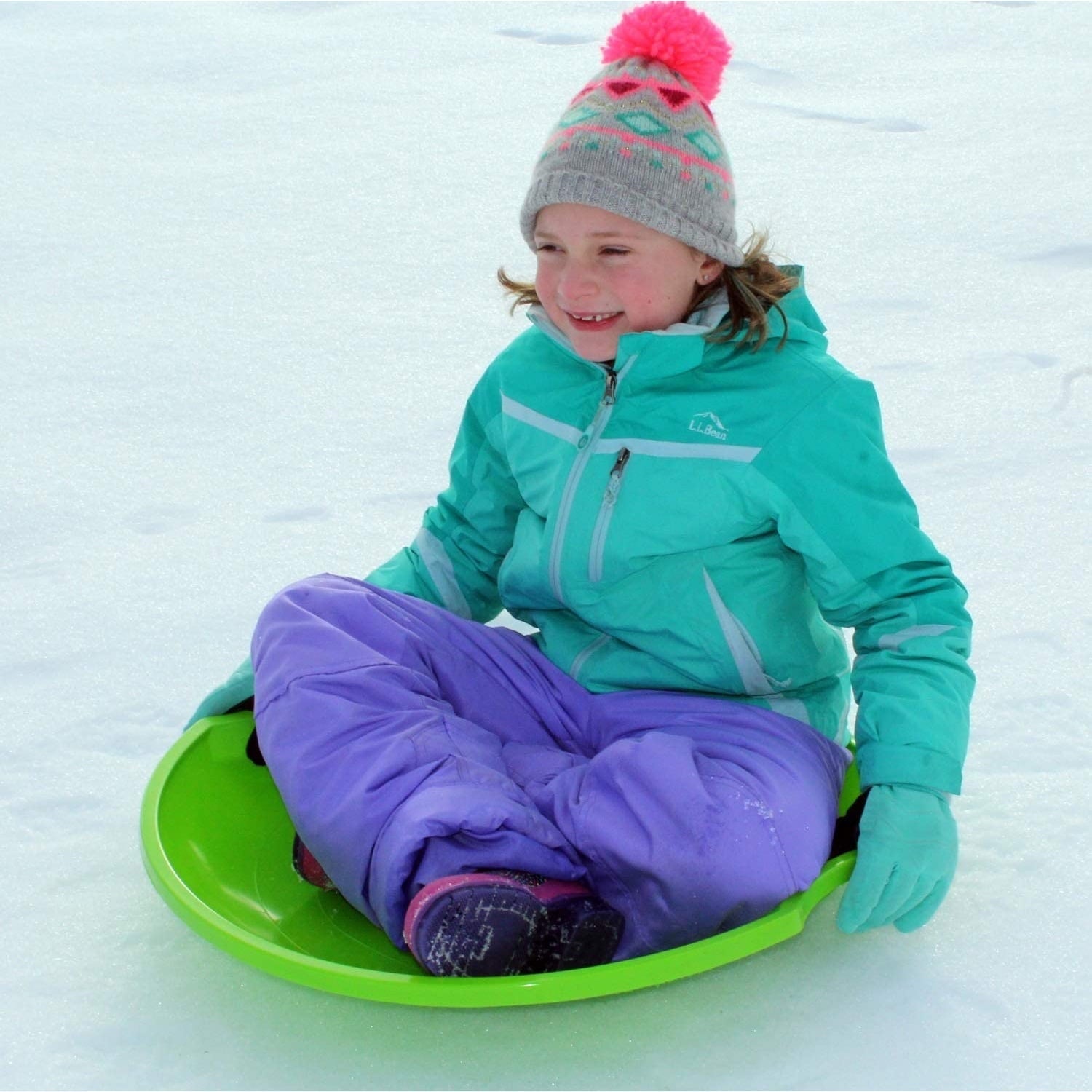 Paricon Flexible Flyer Flying Saucer Snow Sled, 26 Inch Diameter, Blue