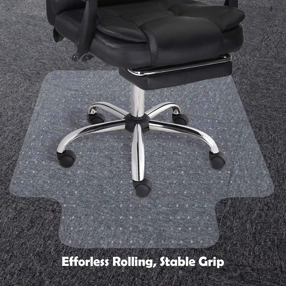 Ktaxon PVC Chair Floor Mat Studded Back with Lip for Standard Pile Carpet Home Office