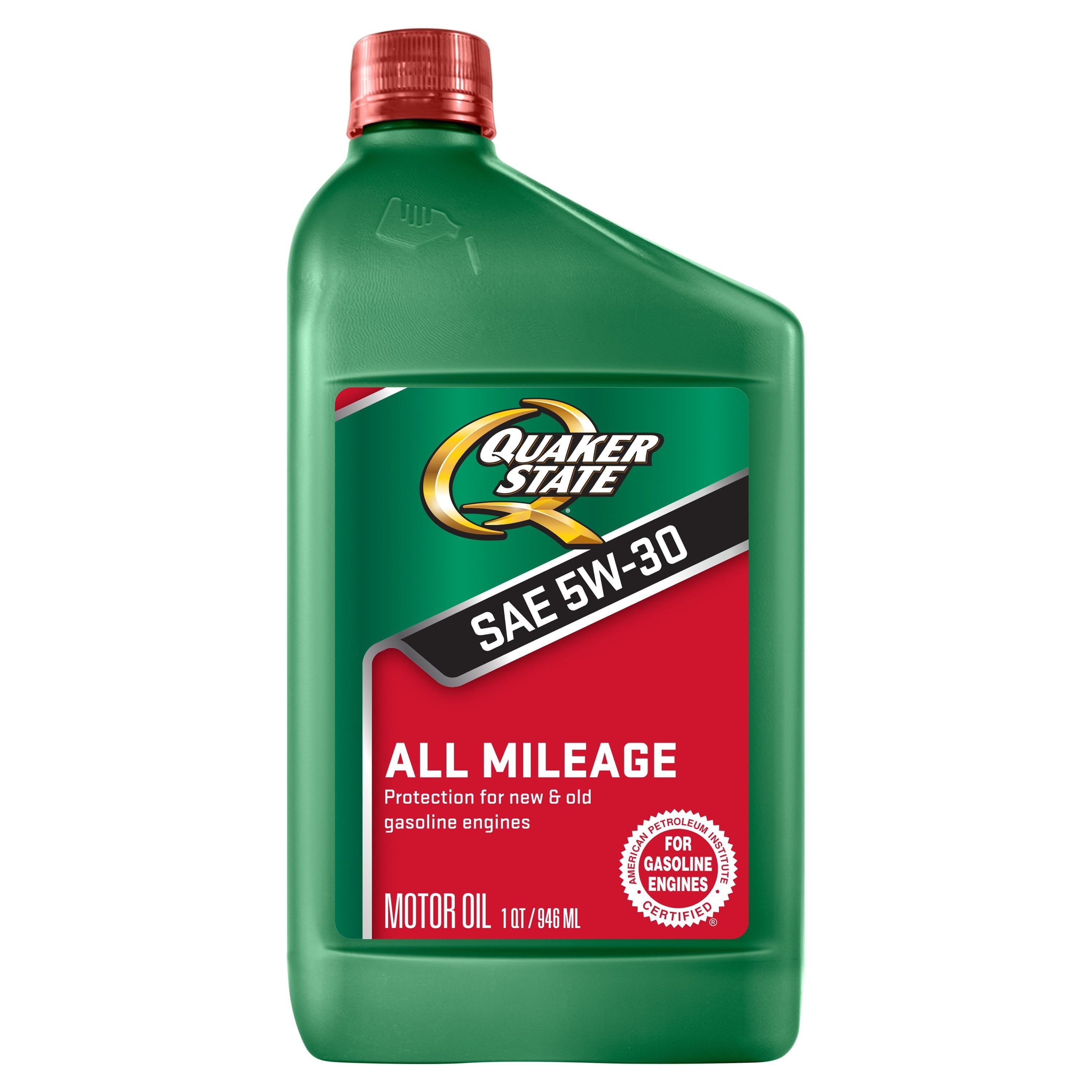 Quaker State All Mileage Synthetic Blend 5W-30 Motor Oil, 1 Quart