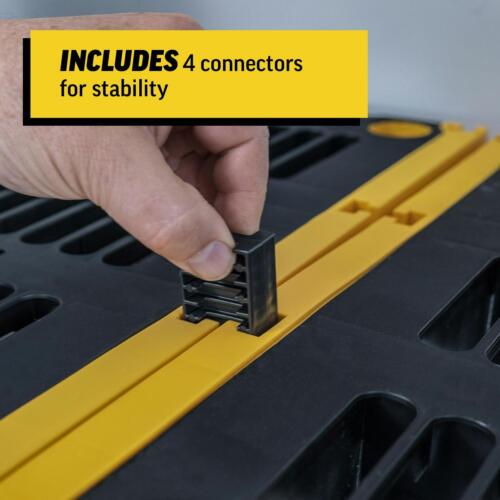 Project Source Commander Plastic Heavy Duty 5-Tier Utility Shelving Unit (48-in