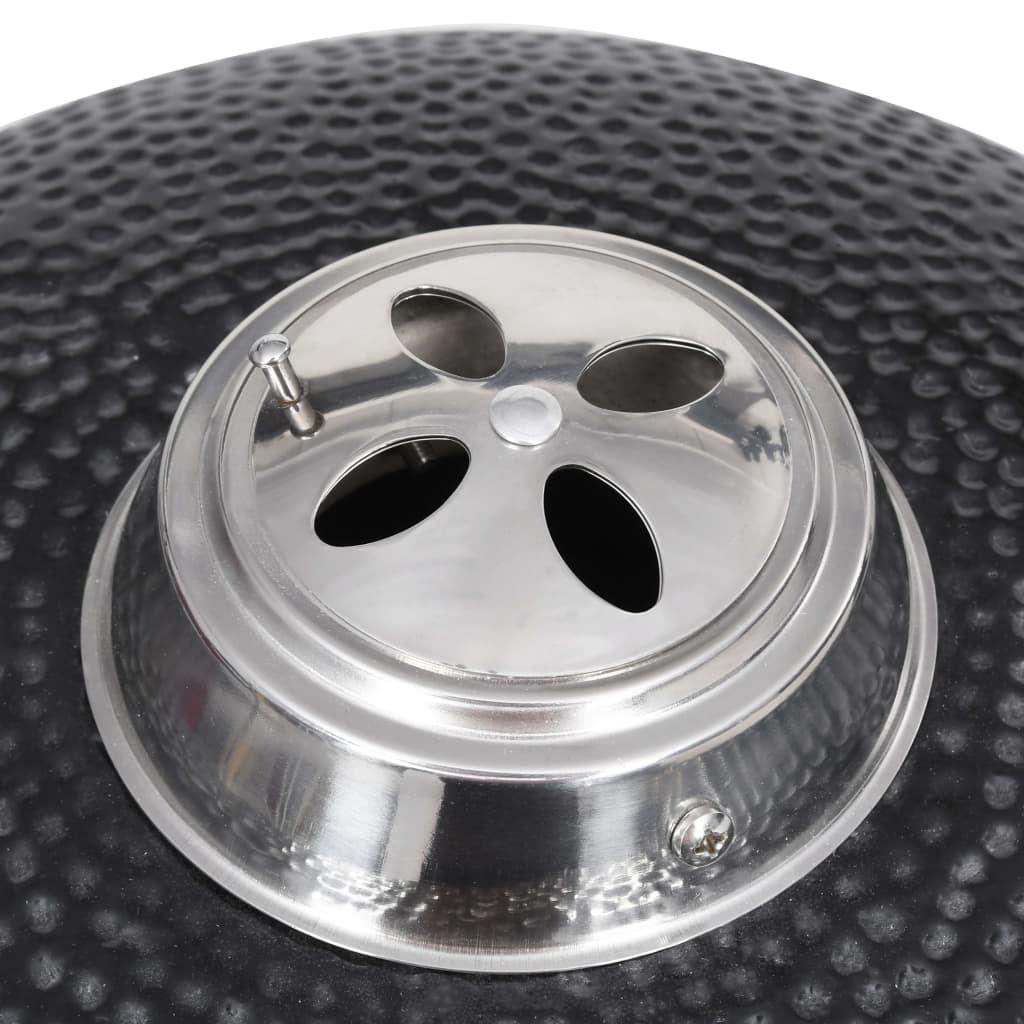 vidaXL Kamado Barbecue Grill Smoker Ceramic 17.3