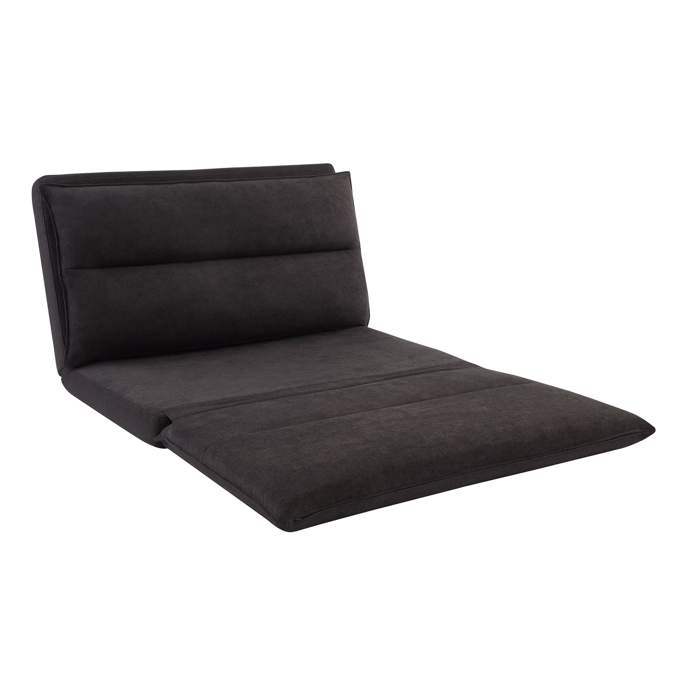 Mainstays Pillow Top Convertible Chair, Charcoal