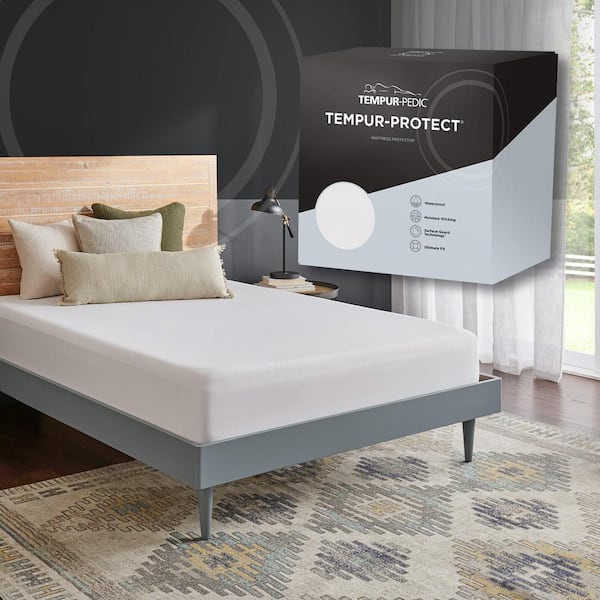 TEMPUR-Protect Queen Polyester Mattress Protector Only