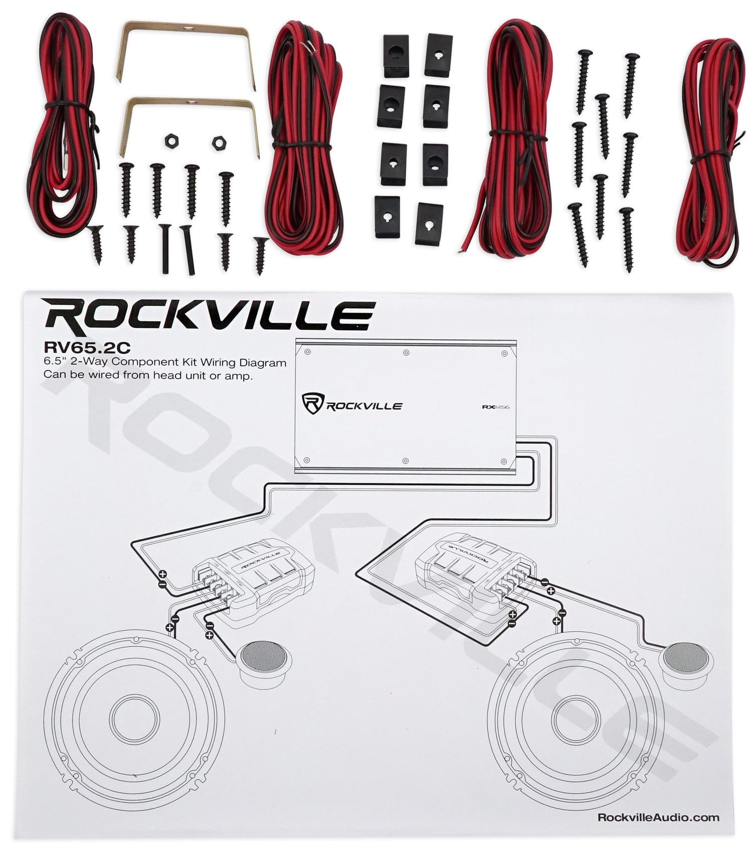 Pair Rockville RV65.2C 6.5