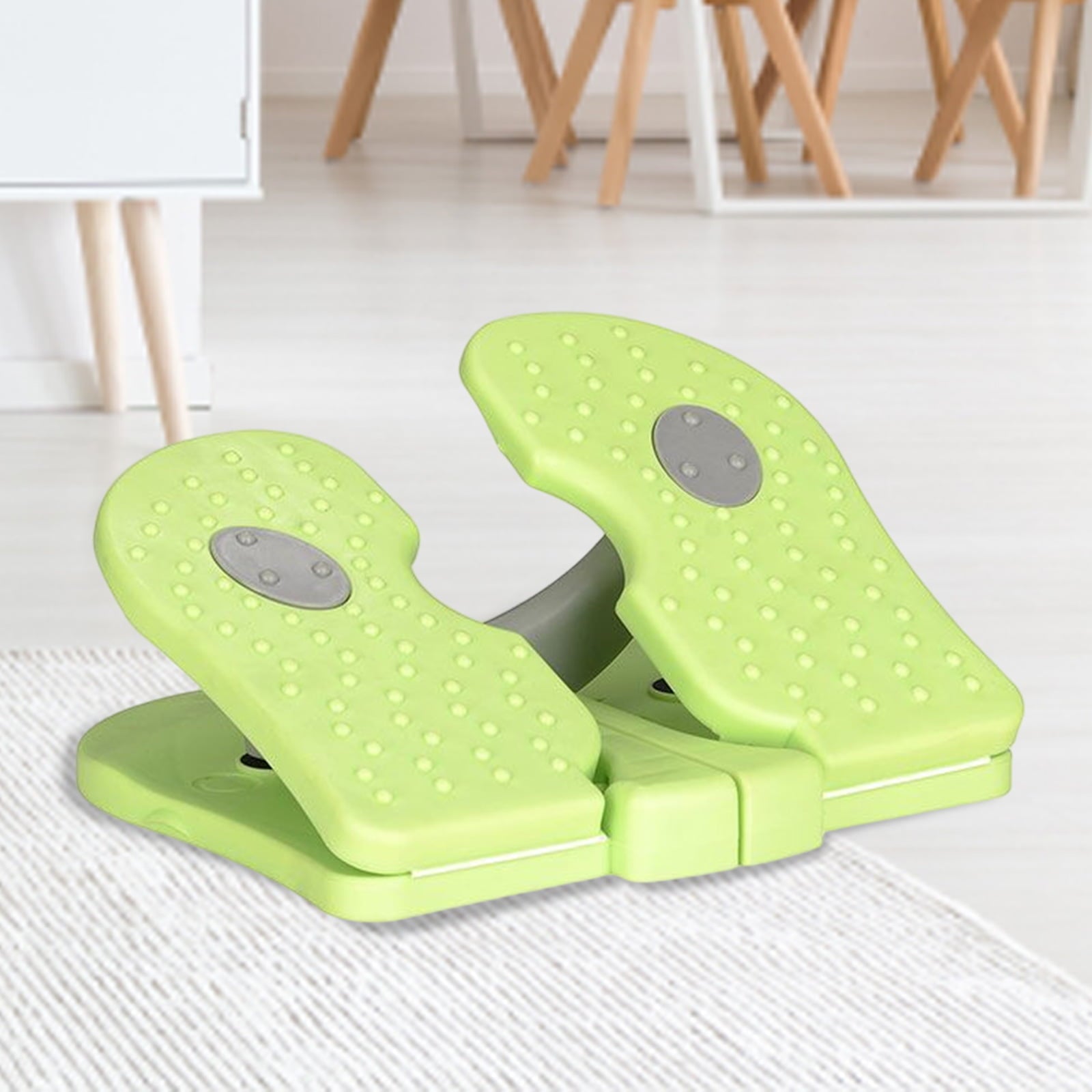 Mini Stepper Foldable Foot Step Treadmill Fitness Equipment Leg Trainer (Green)