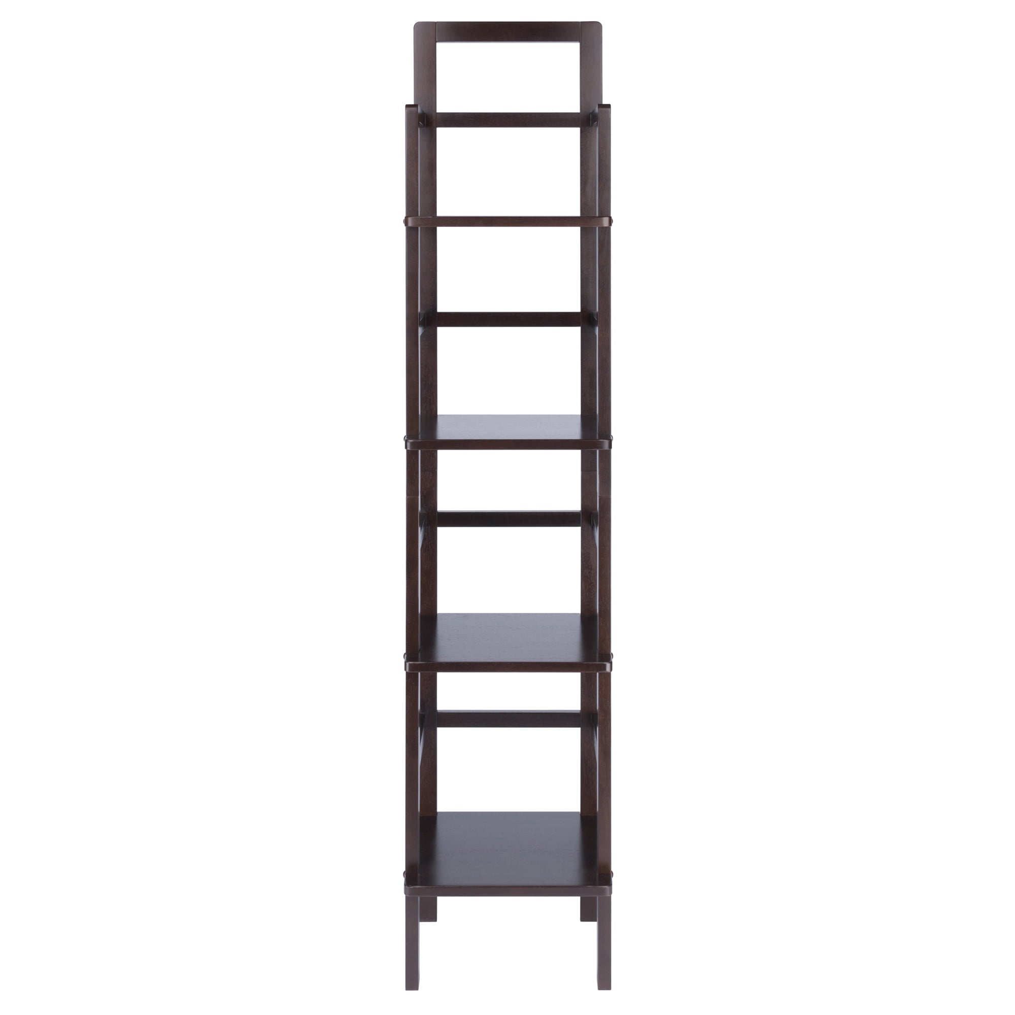 Winsome Wood Aiden Baker's Rack, Narrow, Coffee Finish