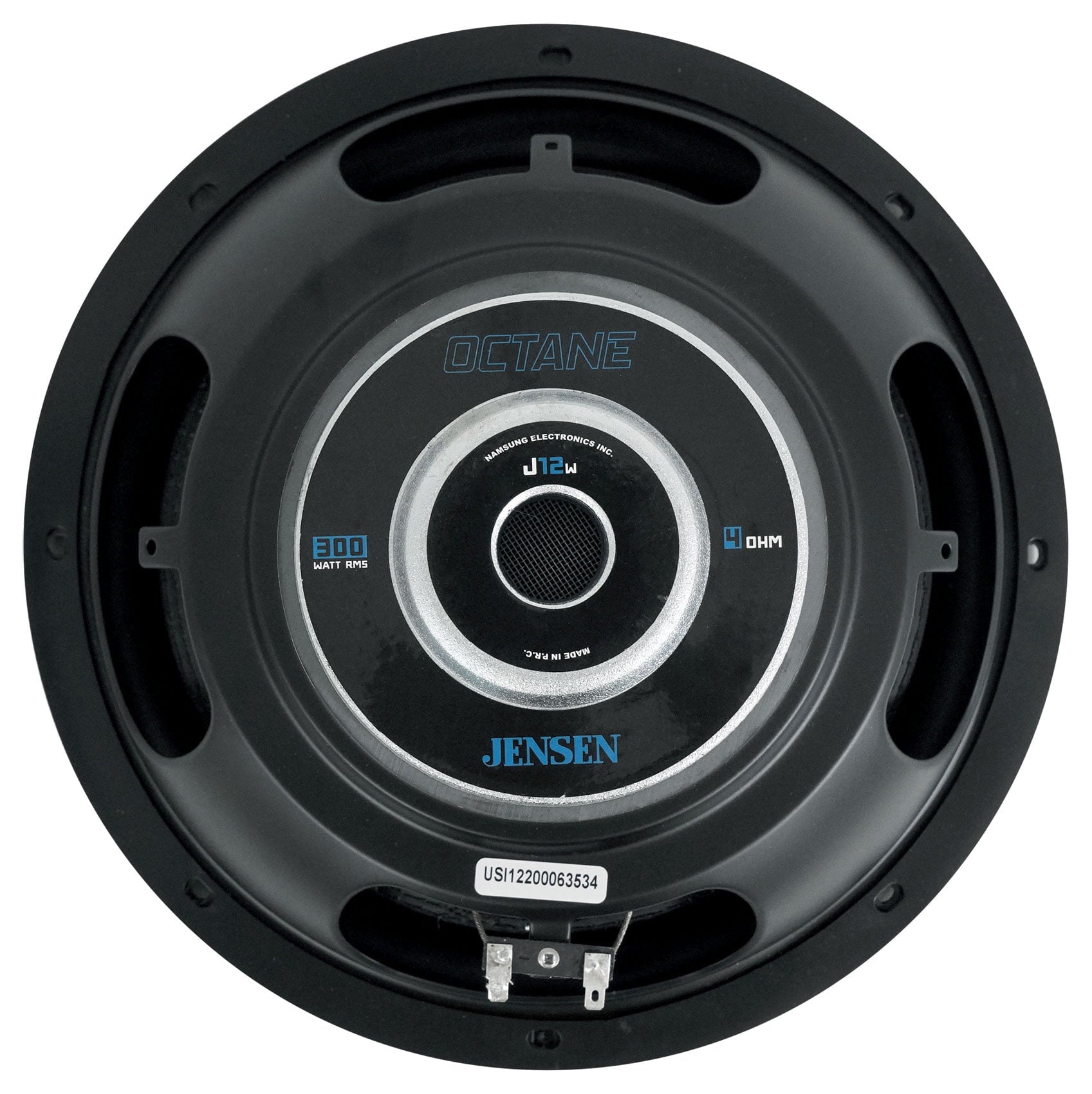 Jensen J12W 12 inch 1200 Watt Subwoofer 4-Ohm Car Audio Sub w/ 40oz. Magnet