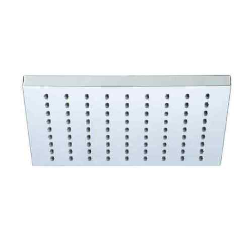 Modern 1 Spray 8 in. Single Wall Mount Fixed Rain Shower Head in Chrome