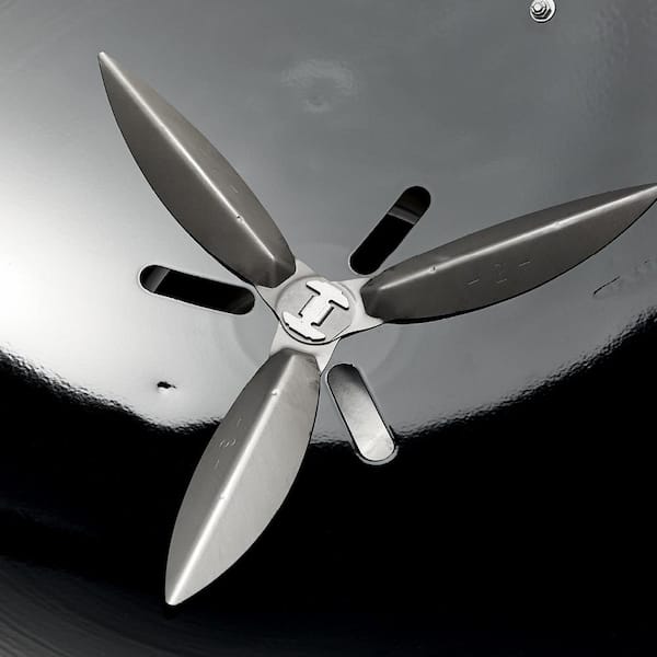 22 in. Master-Touch Charcoal Grill in Black with Built-In Thermometer