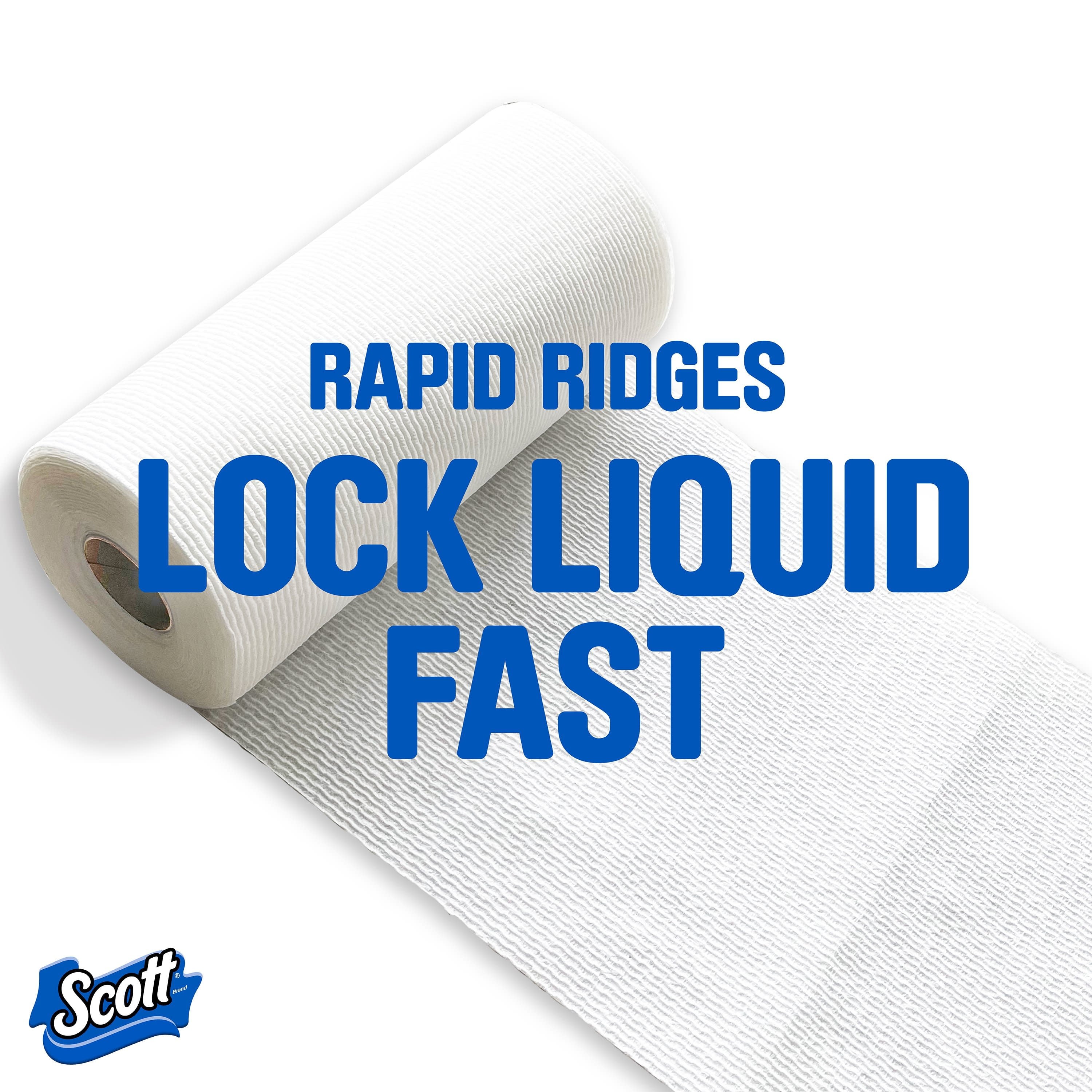 Scott Choose-A-Sheet Paper Towels, White, 12 Double Rolls (110 Sheets Per Roll)