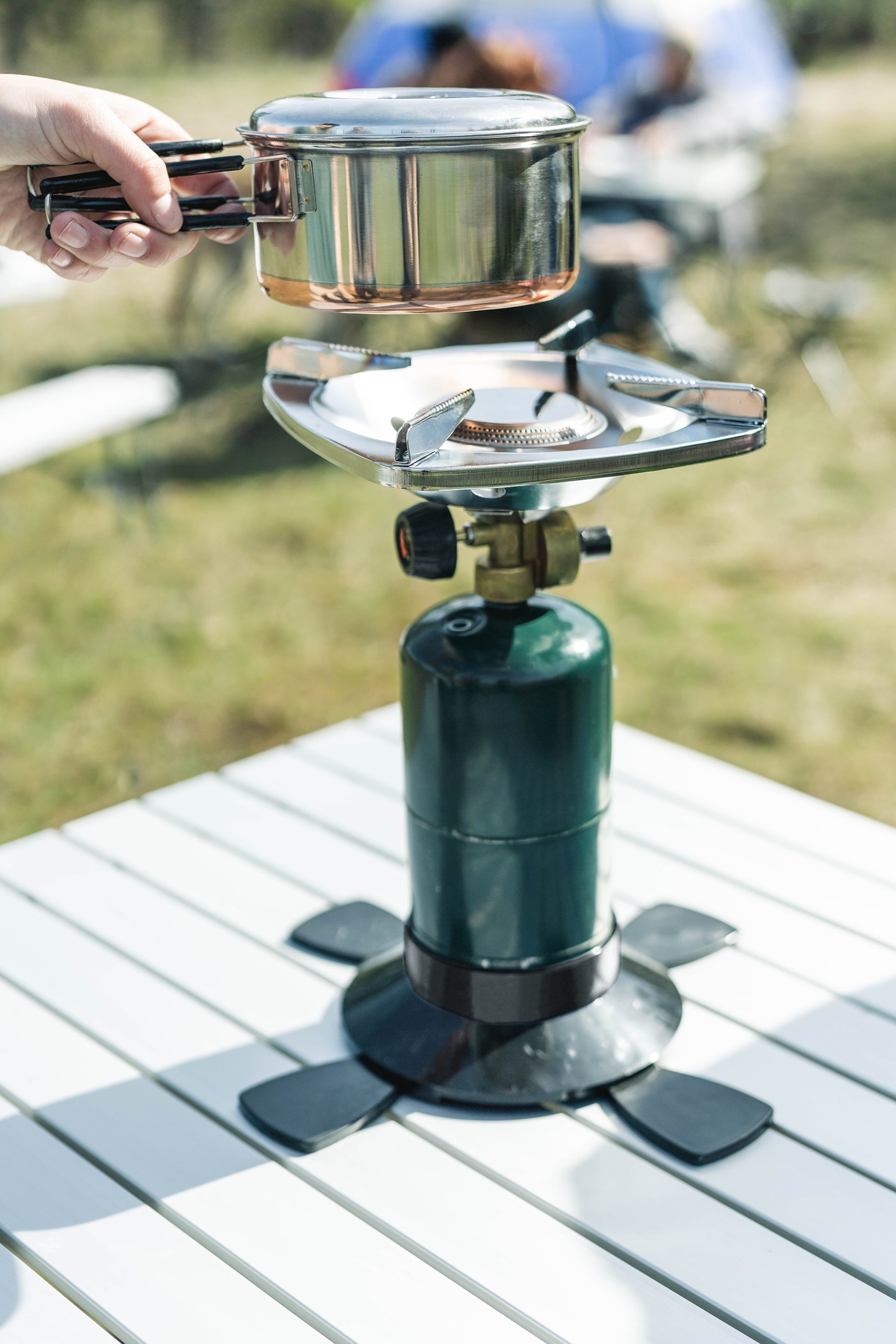 Ozark Trail Single Burner Backpacking Propane Stove Model 201-900