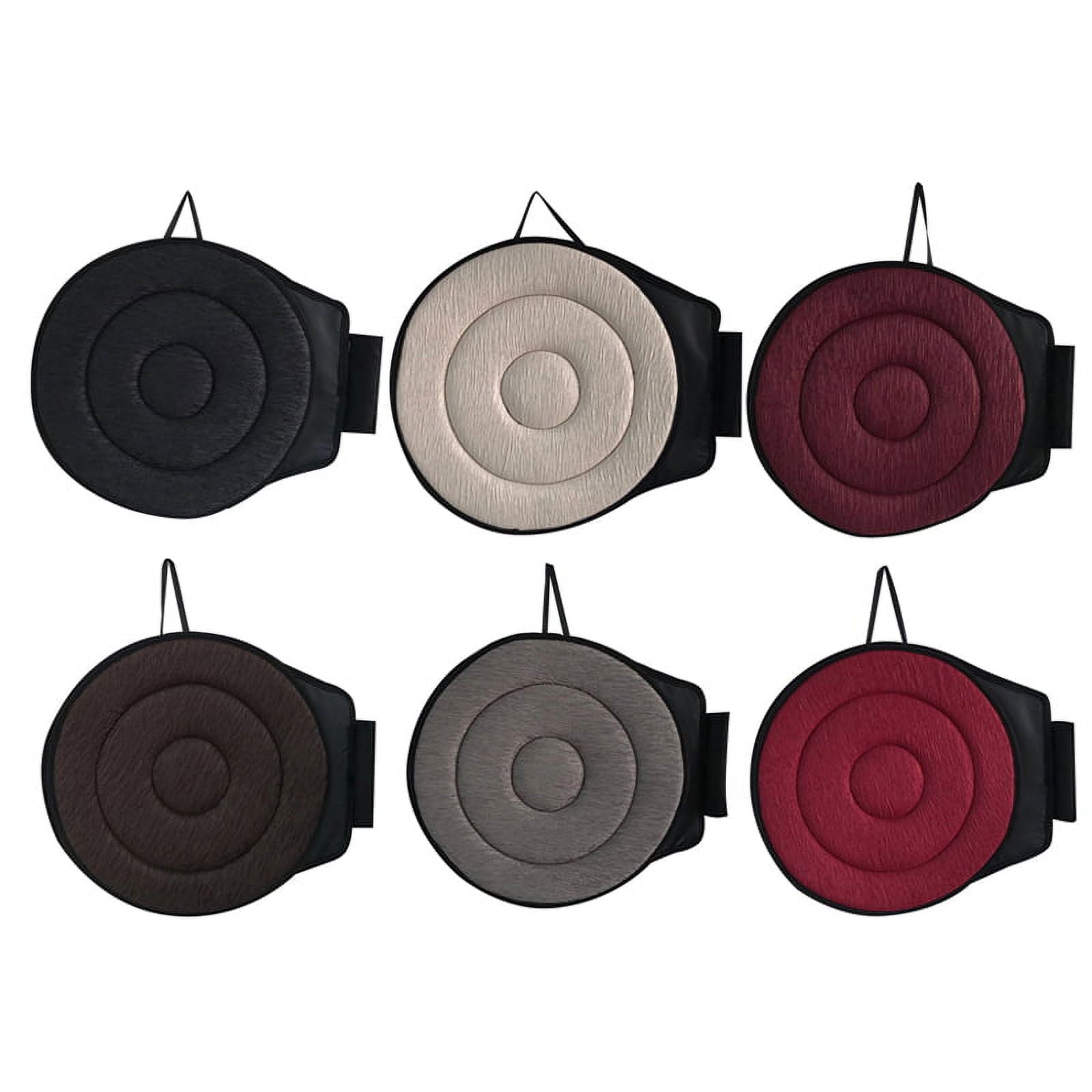 360 Degree Rotate Swiveling Car Seat Cushion Easy In Out Soft Seat Pad