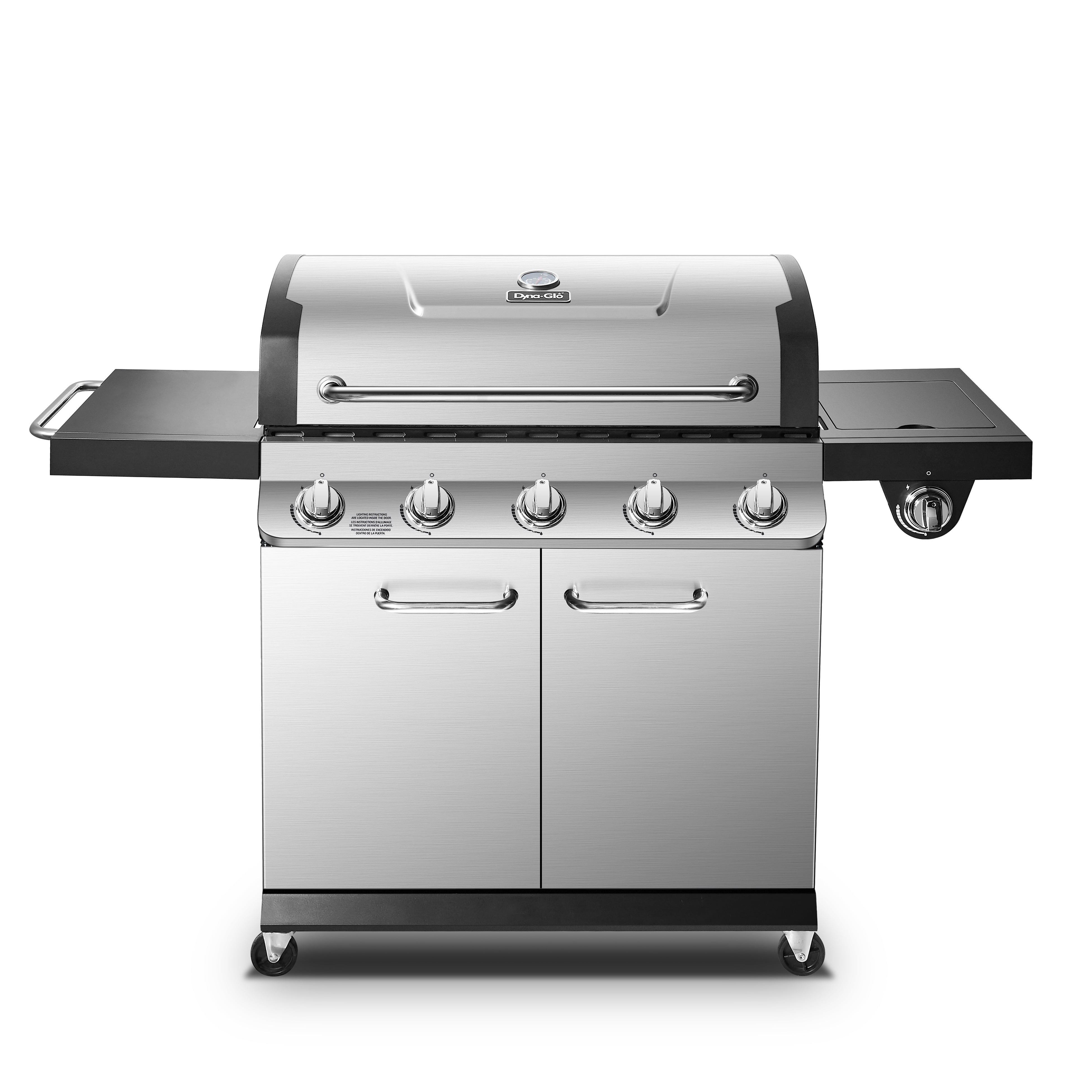 Dyna-Glo 5 Burner Silver Propane Gas Grill