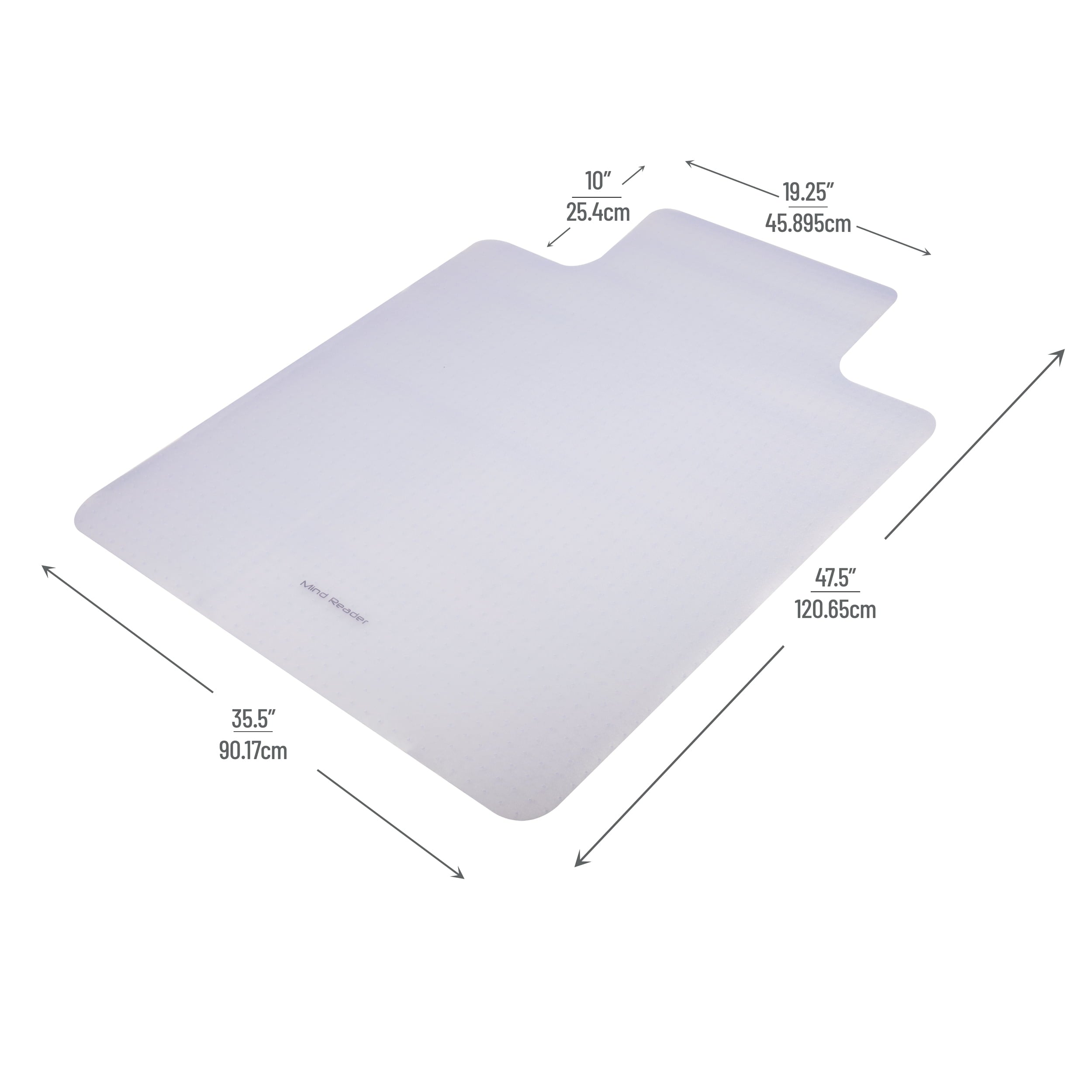 Mind Reader Office Chair Mat, 36