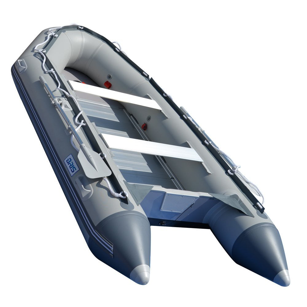 BRIS 1.2mm PVC 14.1Ft Inflatable Boat Rescue Dive Raft Power Boat