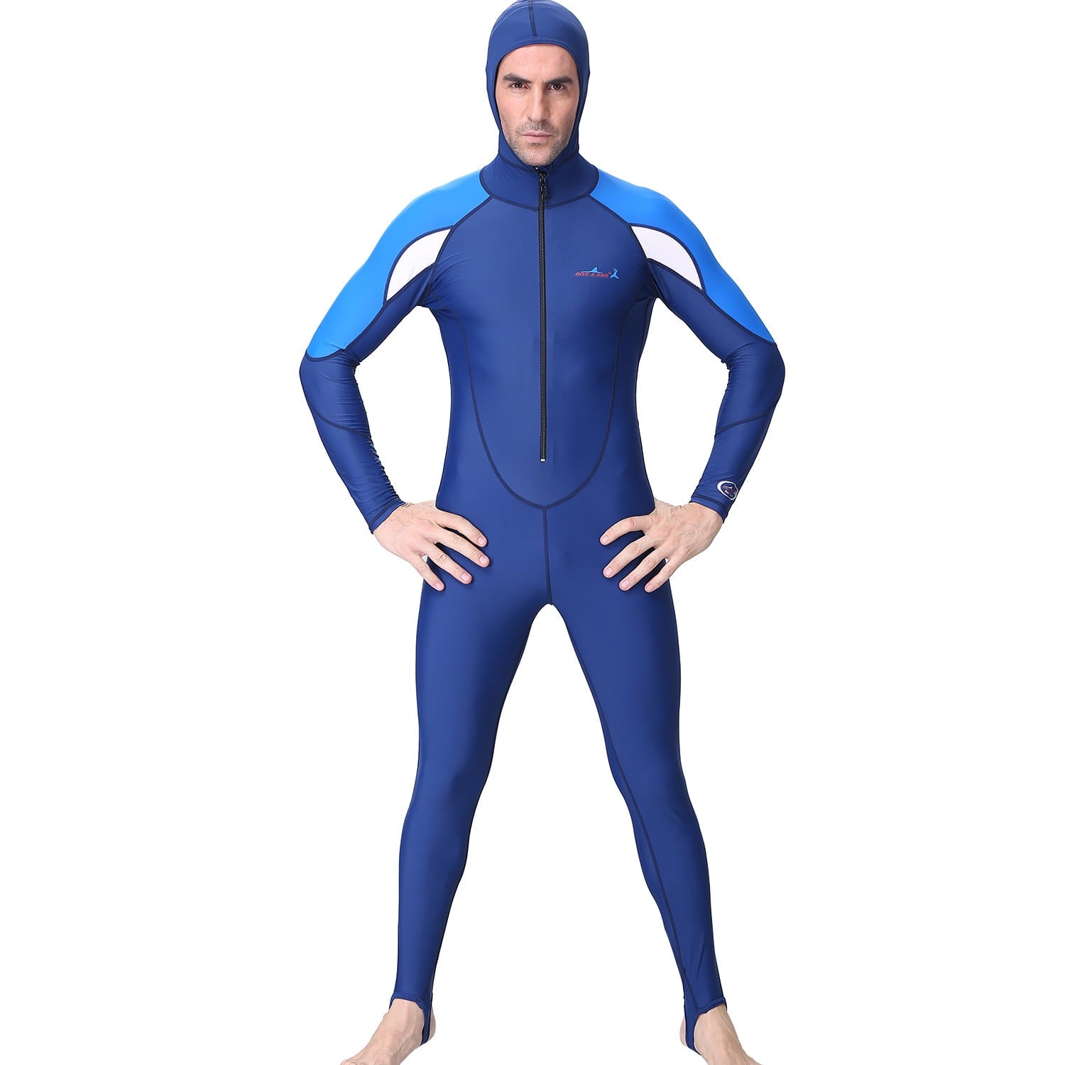 CFXNMZGR Wetsuits Surfing Men Hooded Diving Suit Long Full Body Scuba Wet Suit Surf Swimming Jumpsuit Pr