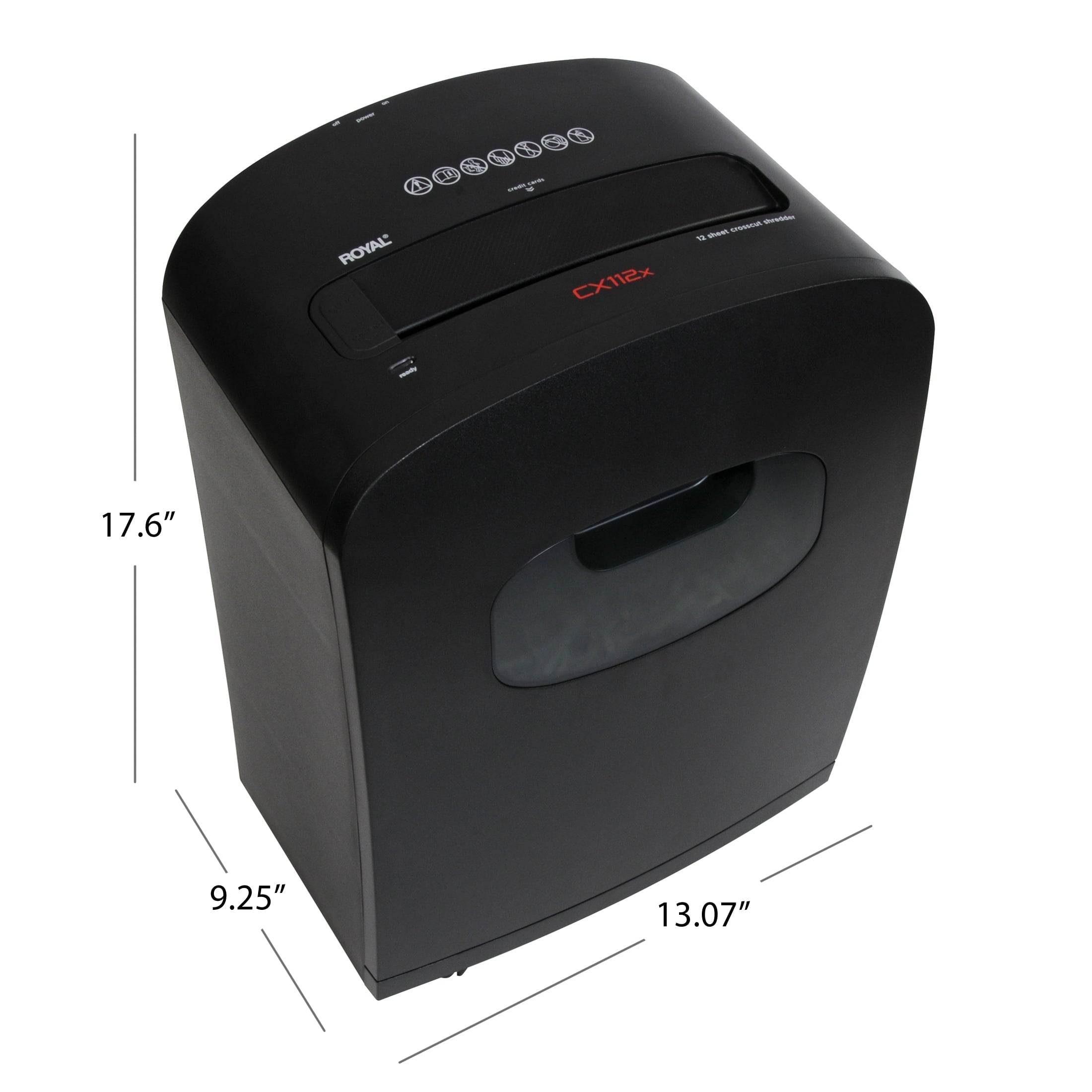 Royal 29186X 112MX 12-Sheet Crosscut Shredder