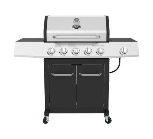 NEW Expert Grill 5 Burner Propane Gas Grill with Side Burner