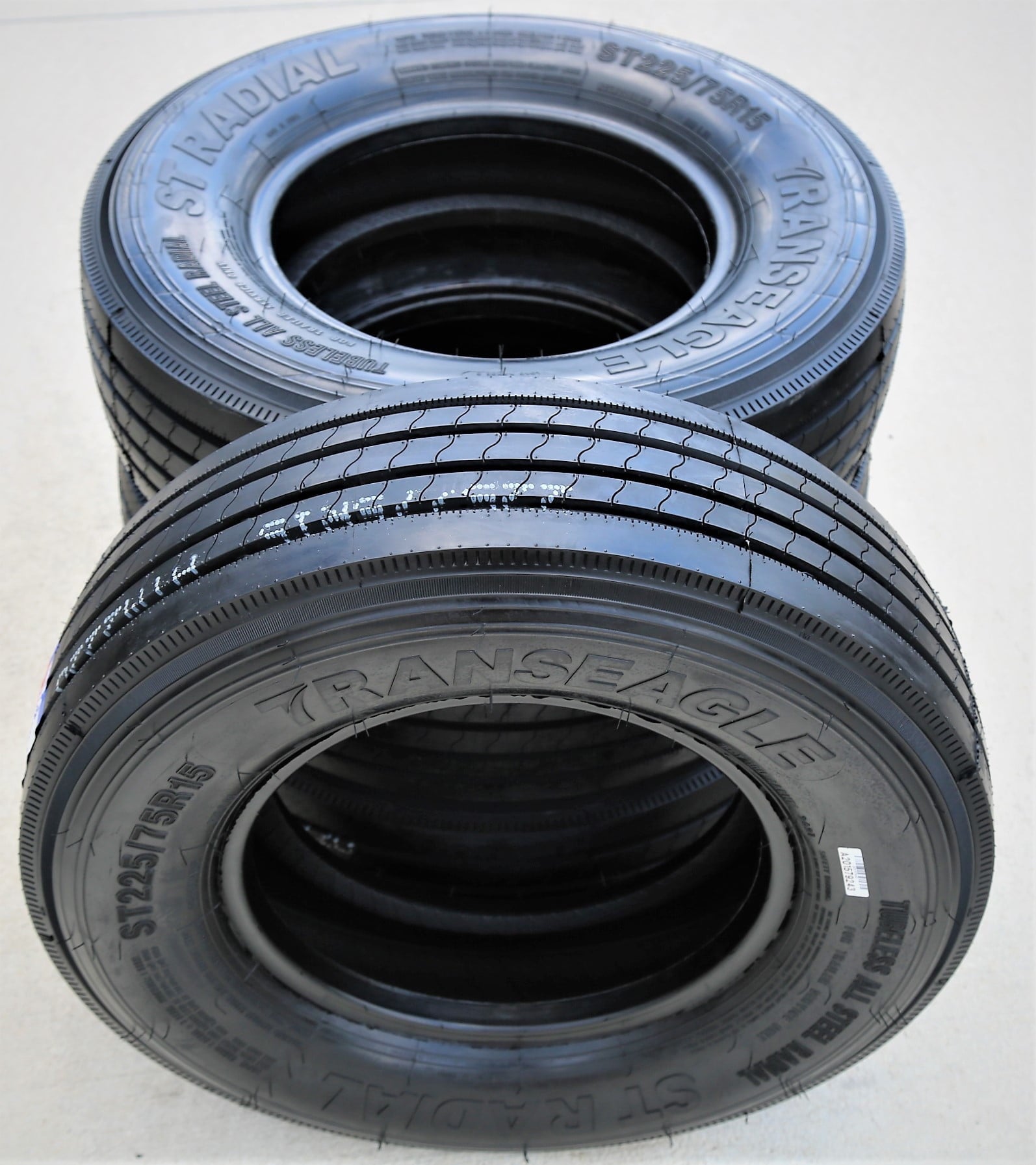 Transeagle All Steel ST Radial 225/75R15 Load F 12 Ply Trailer Tire