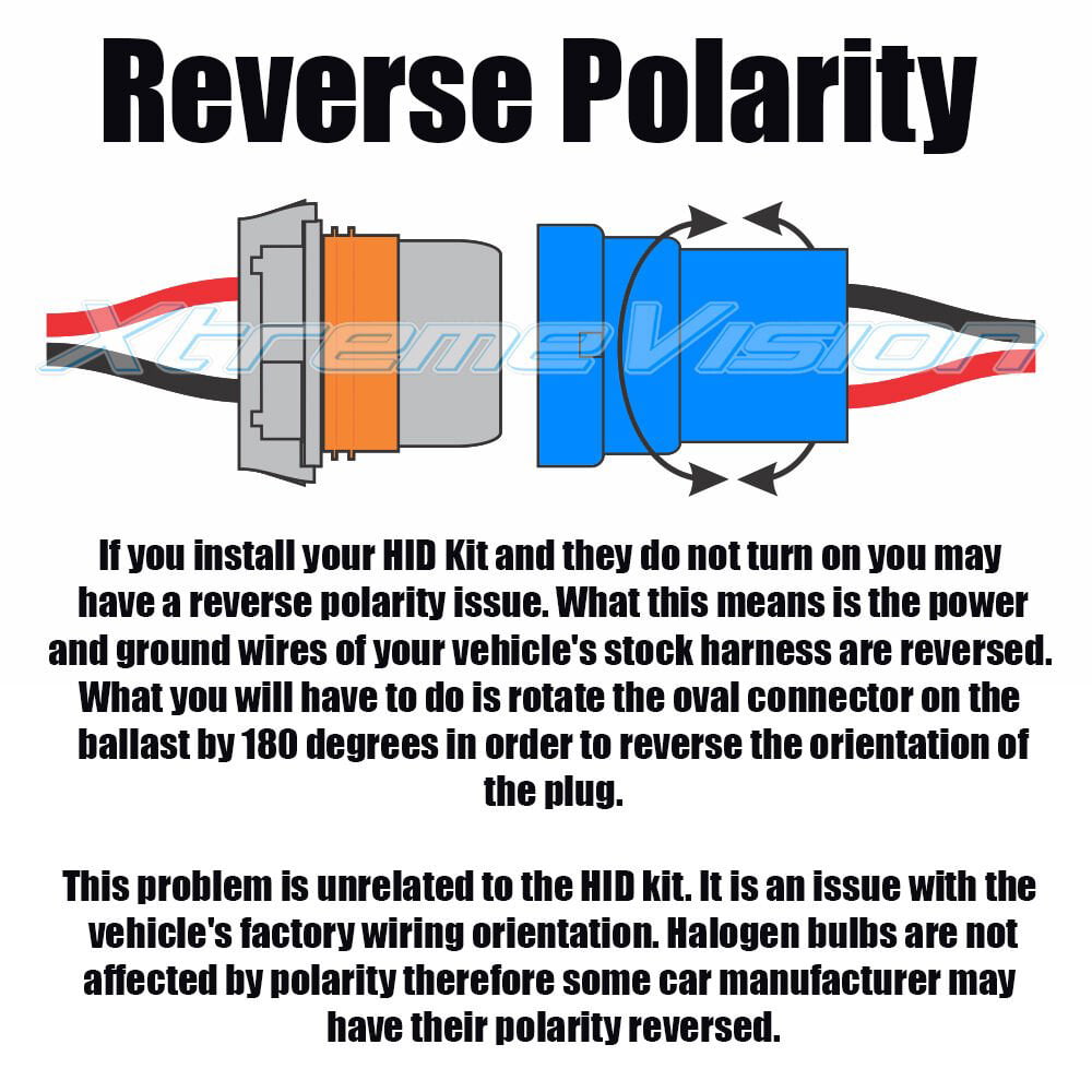 XtremeVision AC 55W H11 HID Xenon Kit - 4300K 5000K 6000K 8000K 10000K