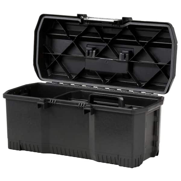24 in. D Resin 1-Touch Hand Tool Box