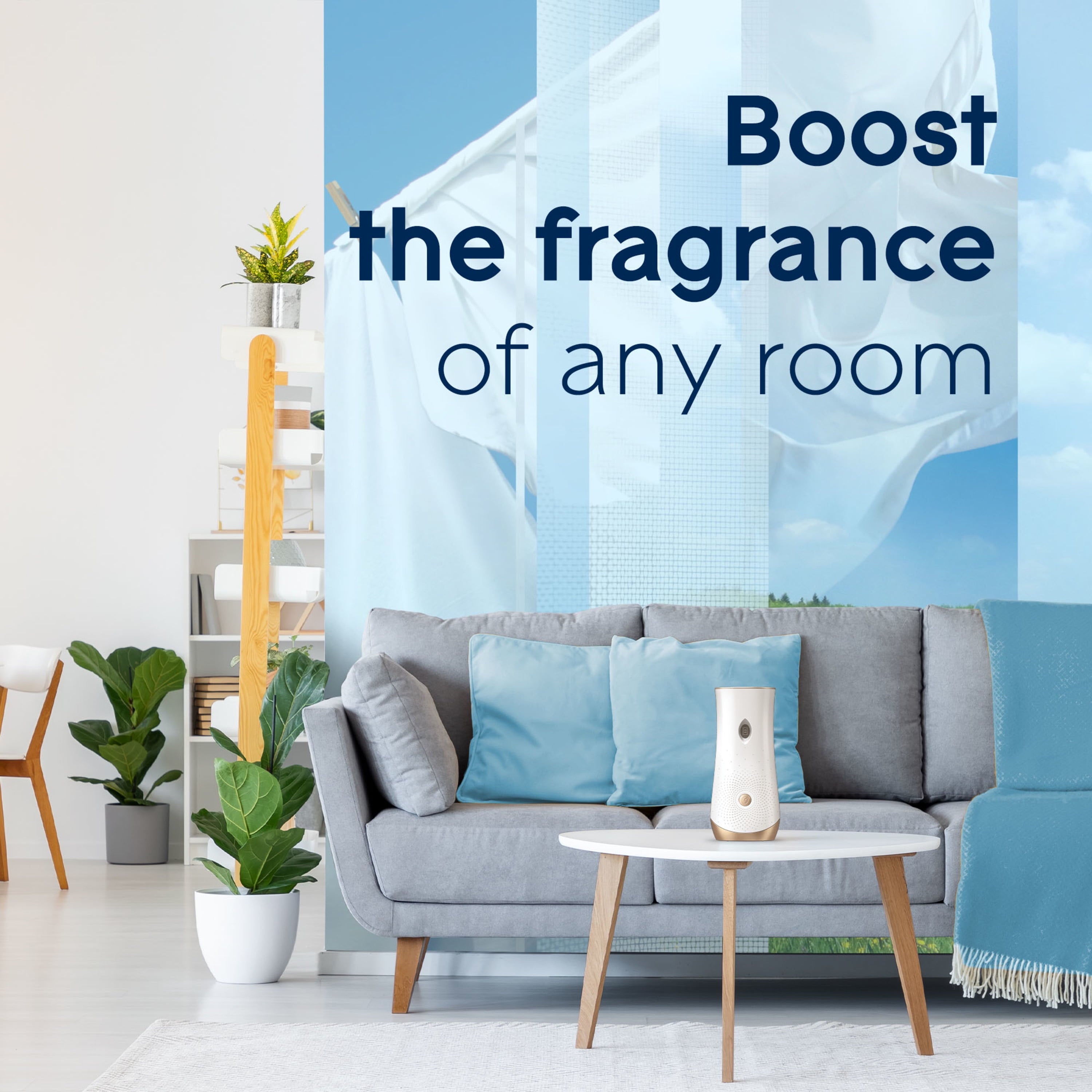 Glade Automatic Spray Refill, Air Freshener, Clean Linen™, 6.2 oz