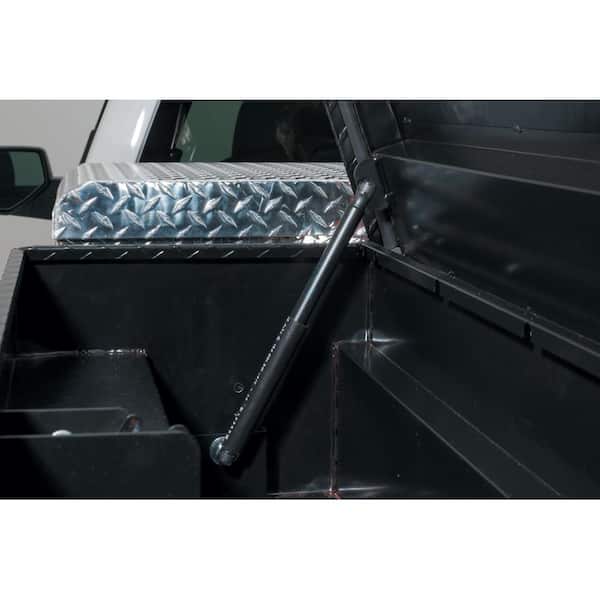46.8 in. Matte Black Aluminum Lo-Side Side Mount Truck Tool Box